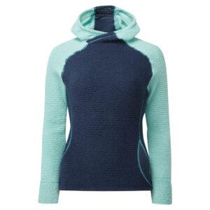 Core+ Hoodie (W) Navy / Aqua XS