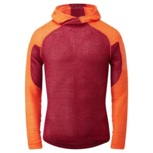 Core Hoodie Dark Red/Orange M