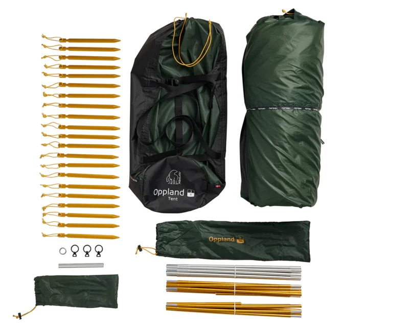 Oppland 3 SI (2.0) Tent - Forest Green - Image 2