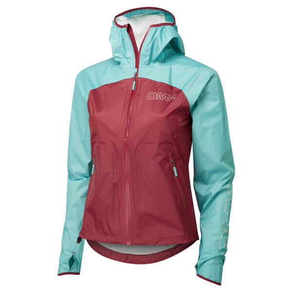 Halo+ Jacket (W) Dark Red/Aqua XS - Image 3